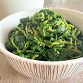 ばぢこ's cooksnap of when they made 白だしde三つ葉のナムル.