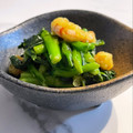 E吉☆'s cooksnap of when they made 菜の花の柚子胡椒和え.