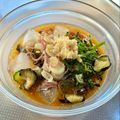 azbjbn's cooksnap of when they made 田舎の夏のごちそう“埼玉冷汁そうめん”.