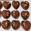 ぬこまる's cooksnap of when they made 天使のおへそ❤チョコレートマドレーヌ❤.