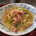 rynbaskets's cooksnap of when they made キャベツとアスパラの白だしスープパスタ.