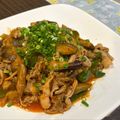みゆけろ's cooksnap of when they made ✱茄子と豚肉のキムチ炒め✱(豚キムチ茄子.