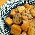 ちーまぐ's cooksnap of when they made 節約★鶏むね肉とれんこんのコク旨甘辛炒め.