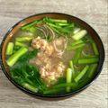 のんべぇヒロ's cooksnap of when they made 納豆を味噌汁に入れるだけ〜♪.