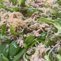 Perlまま's cooksnap of when they made 【楽めし】ひき肉と白滝とピーマンの炒め.