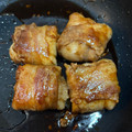 抹茶MILK's cooksnap of when they made 厚揚げの肉巻き！豚ばら･豚こまで角煮の味.