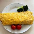 ♡ちかりんです♡'s cooksnap of when they made 母が作ってくれていた昭和のオムレツ.