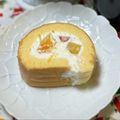 risarisa02's cooksnap of when they made 簡単！米粉（上新粉）のロールケーキ生地.