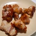 ヨシヨッシー's cooksnap of when they made 鶏肉のはちみつしょうが焼き★神戸学校給食.