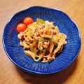 もふもふクロさん's cooksnap of when they made 豚こまで手軽に♪はちみつポークチャップ.