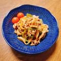 もふもふクロさん's cooksnap of when they made 豚こまで手軽に♪はちみつポークチャップ.