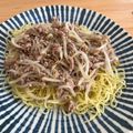 クック4CX9NN☆'s cooksnap of when they made 簡単！もやしとひき肉のあんかけ焼きそば♪.