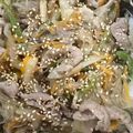 桜空星's cooksnap of when they made 豚こまチャプチェ。かさ増しの定番。.