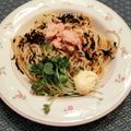 プルンバゴ's cooksnap of when they made 梅の実ひじきで和えるだけ冷製パスタ.