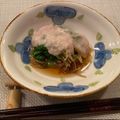 むむむのむー's cooksnap of when they made せりの山かけおひたし.
