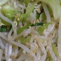 クラウド＆ティーダ's cooksnap of when they made 副菜に♪チンゲン菜ともやしのナムル.