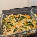 mahorou's cooksnap of when they made ご飯がすすむ＼(▽｀ニラ！豚！もやし～！.