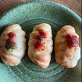 みるく茶's cooksnap of when they made ウインナーパン（ぐるぐる巻かない成形）.