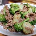 となかいとなこ's cooksnap of when they made ブロッコリーと胡麻だれ豚こま肉のサラダ.