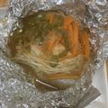 Ｎよんよん's cooksnap of when they made 鮭のホイル焼きチャンチャン焼き風.