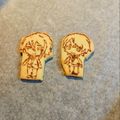 Kaede's cooksnap of when they made バレンタインに簡単本格キャラクッキー.