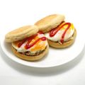 クックDAD's cooksnap of when they made イングリッシュマフィンでハンバーガー♪.