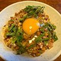 さすらい's cooksnap of when they made ♡アレンジ納豆♡とろ〜りたまごのツナ納豆.