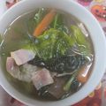 kanaaa123's cooksnap of when they made ベーコン春雨スープ　簡単　時短.