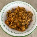 ギルモア's cooksnap of when they made 簡単★レシピ聞かれるドライキーマカレー★.