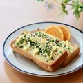 runa10's cooksnap of when they made シラスと胡麻のはちみつトースト🐝🍯.