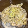 コバミツ's cooksnap of when they made レンジで簡単！【白菜のごまマヨサラダ】.