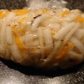 kuragenoie's cooksnap of when they made ポリポリ食感が良い【大根皮の柚子漬け】.