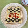 ビートルズ食堂's cooksnap of when they made 皆さまレシピに感謝を♡食文字アート♫.