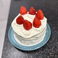 さやかっちゃん's cooksnap of when they made ぜいたく苺の♪ミルキーショートケーキ.