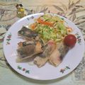 みかかめ's cooksnap of when they made 簡単ささ身・大葉・練り梅入り春巻き.