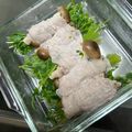 crystaI's cooksnap of when they made 【主菜・副菜】豚肉巻きのレンジ蒸し.