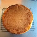 北のちぇる子's cooksnap of when they made 15.18.21cm 簡単スポンジケーキ.