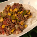 クック☆やーっ！'s cooksnap of when they made 挽き肉とトウモロコシのクミン炒め♫.
