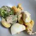 ♩キティ♩'s cooksnap of when they made ベーコンとブロッコリーと卵のマヨサラダ.