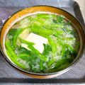 のんべぇヒロ's cooksnap of when they made 簡単☆豆腐とほうれん草のお味噌汁.