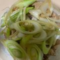 クック7M61NW☆'s cooksnap of when they made 長ネギ消費に＊長ねぎと豚肉のオイ炒め＊.