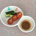 まこさんど's cooksnap of when they made 簡単ディップソース。ごまわさびで野菜無限.