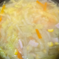 mahorou's cooksnap of when they made 白菜とベーコンの和風コンソメバタースープ.