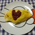 ﾁｲﾁｬﾝﾏﾏ's cooksnap of when they made チキンライスでオムライス♡炊飯器.