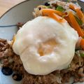 Lilysuke's cooksnap of when they made 電子レンジで温玉(半熟たまご).