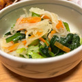 もちみー's cooksnap of when they made つくりおきにも！小松菜と大根の生姜和え.