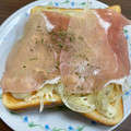 コロどろっぷ's cooksnap of when they made おひとりさまパンがサクサク生ハムトースト.
