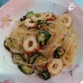 sawa＊sawa's cooksnap of when they made ちくわときゅうりのピリ辛春雨サラダ♪.