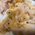 pisko's cooksnap of when they made 柔らか☆鶏もも肉の蒸し鶏☆香味タレ.