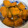ellieyui's cooksnap of when they made 家の黄金比率で♪かぼちゃの煮物♡.